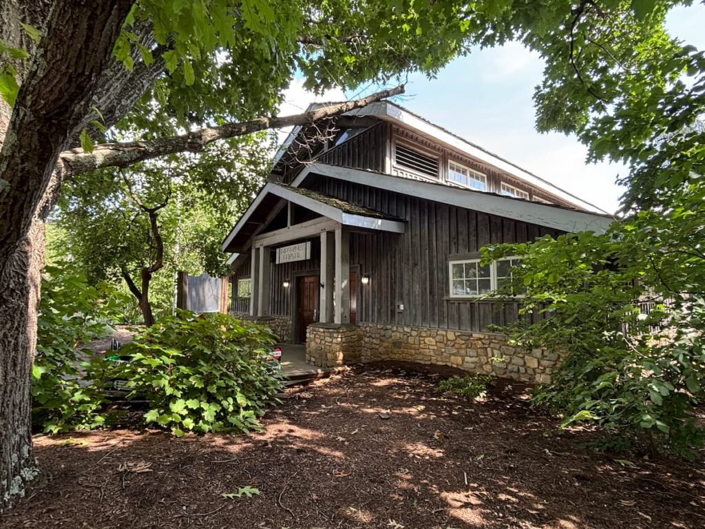 The Discovery Center is where you can learn more about the flora and fauna at the garden. 